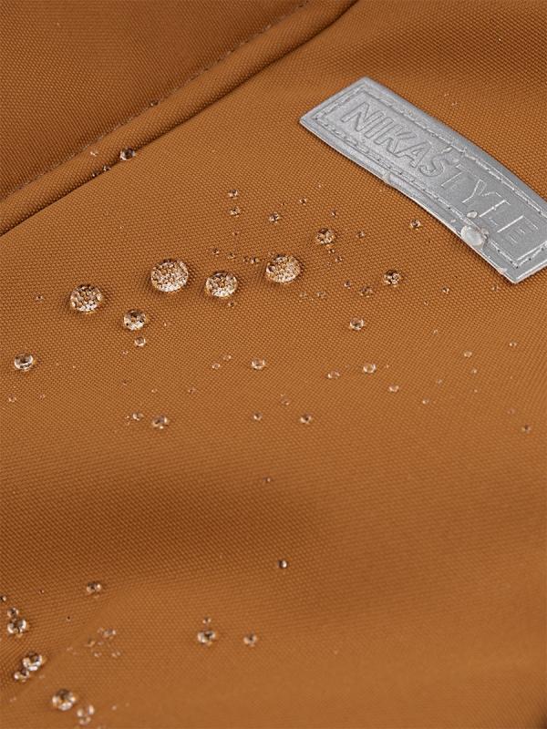 картинка Комплект зимний для мальчика NIKASTYLE 7з7124 Кэмел черный от магазина детских товаров ALiSa