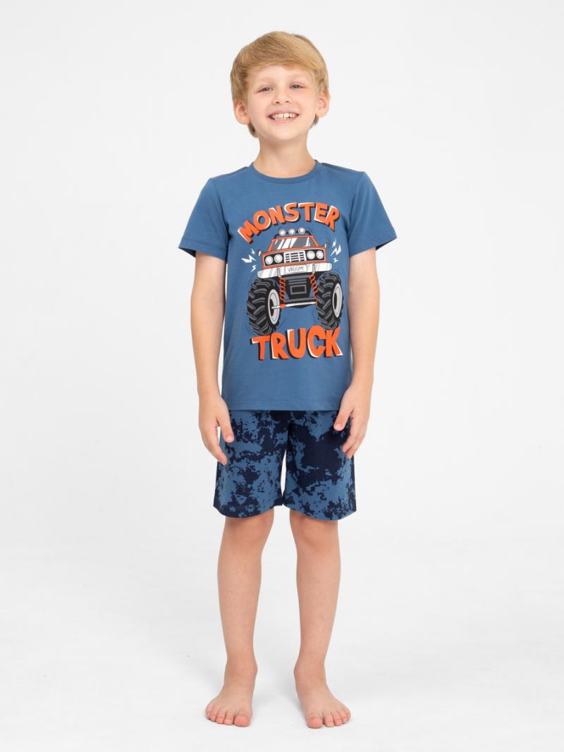 картинка Пижама для мальчика CWKB 50134-42 Синий от магазина детских товаров ALiSa