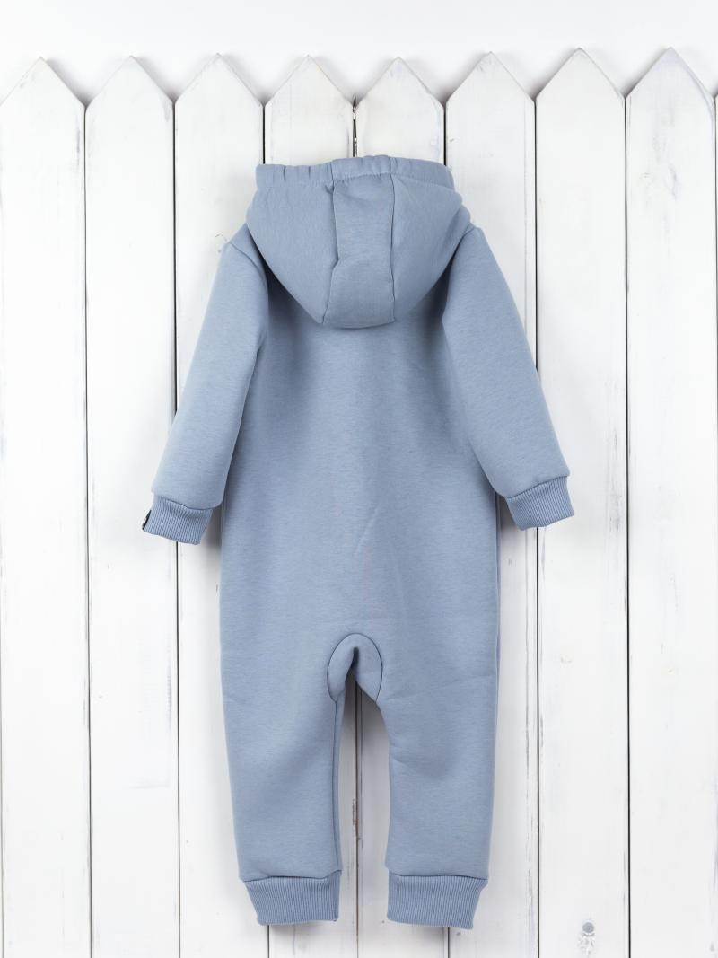 картинка Комбинезон для мальчика Baby Boom К183/29-Ф Серо-голубой от магазина детских товаров ALiSa