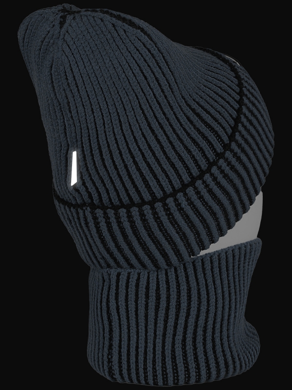 картинка Комплект шапка снуд для мальчика NIKASTYLE 12з16624 Джинс чер от магазина детских товаров ALiSa