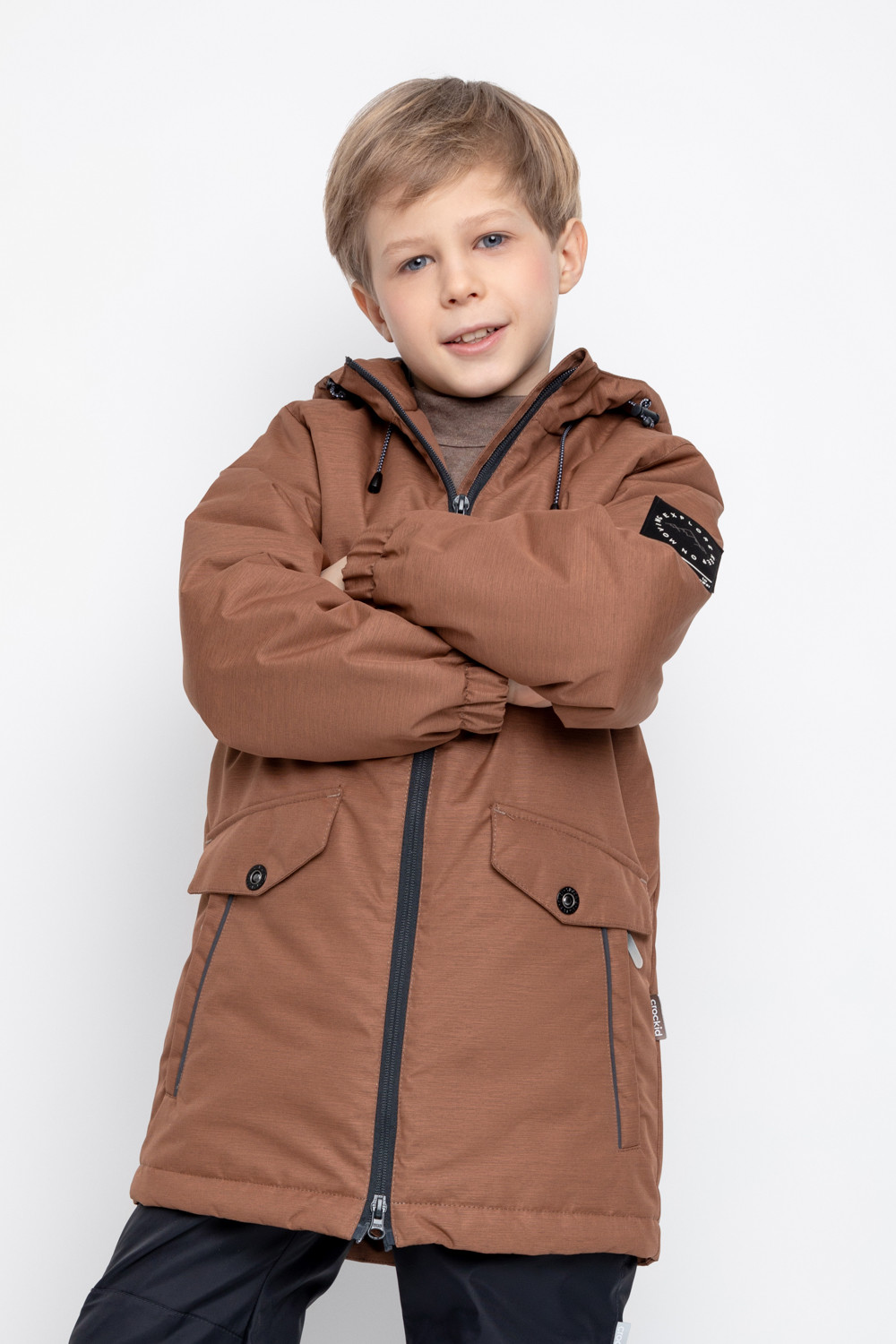 картинка Куртка утепленная для мальчика Crockid ВК 30124/1 УЗГ от магазина детских товаров ALiSa