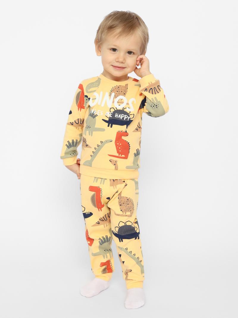 картинка Комплект для мальчика Cherubino CSNB 90165-30-354 Желтый от магазина детских товаров ALiSa