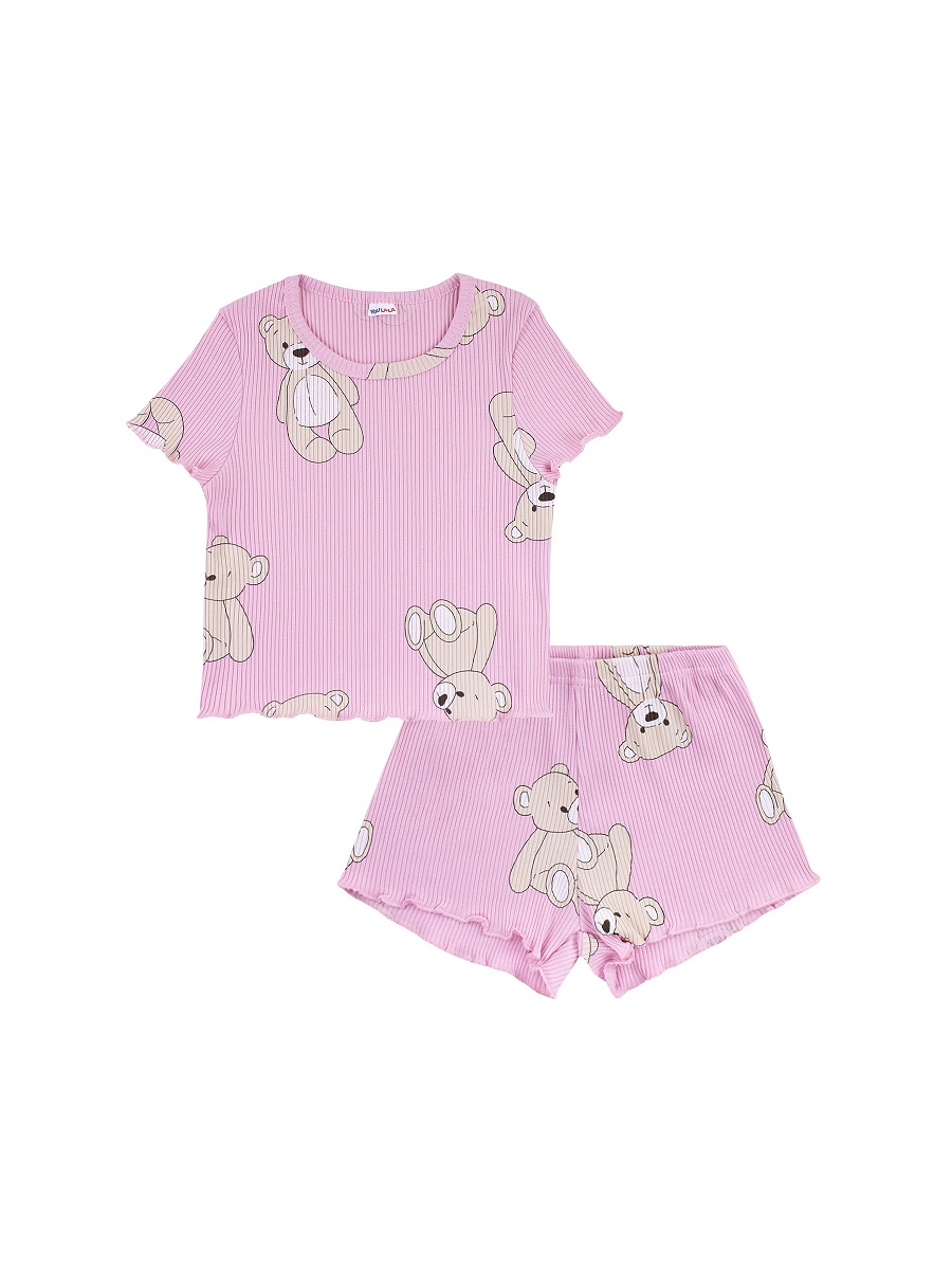 картинка Пижама для девочки Youlala YLA 7749400101 Розовый от магазина детских товаров ALiSa