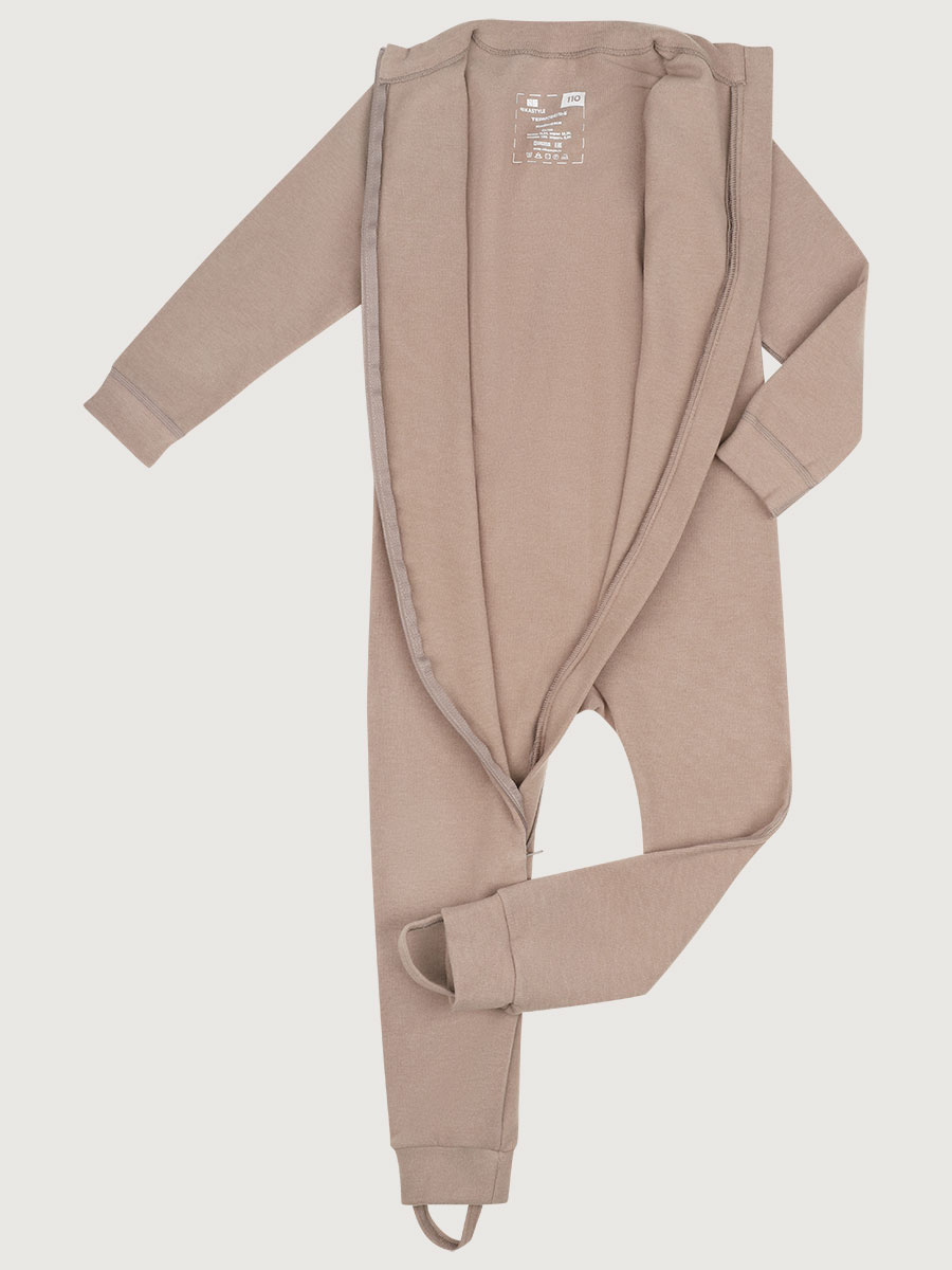 картинка Комбинезон флисовый NIKASTYLE 8т19025 Какао от магазина детских товаров ALiSa