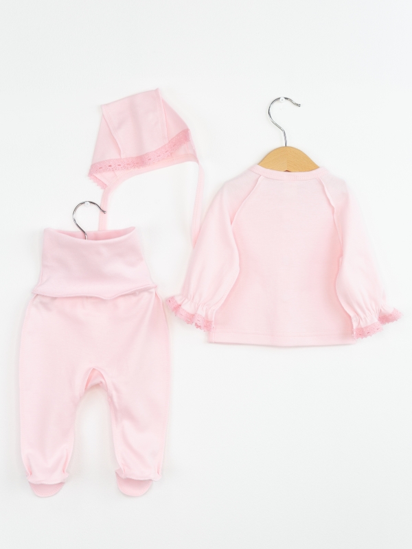 картинка Комплект для девочки Baby Boom КН162/2-И Розовый я737 от магазина детских товаров ALiSa