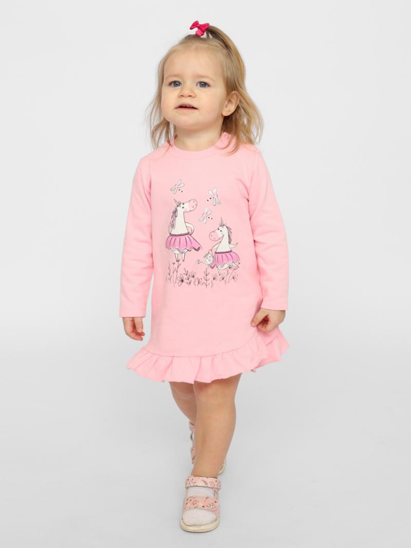 картинка Платье для девочки CSNG 63419-27-347 Розовый от магазина детских товаров ALiSa