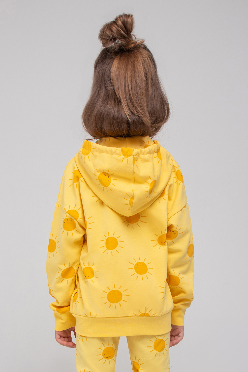картинка Куртка для девочки Crockid К 301728 солнечный, солнышки-смайлики к1284 от магазина детских товаров ALiSa