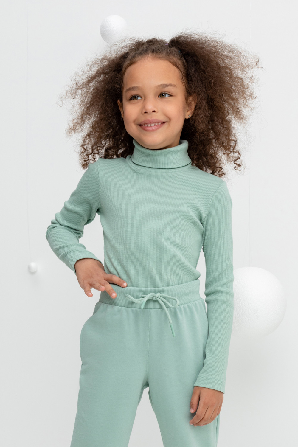 картинка Джемпер для девочки Crockid КР 301477 голубой прибой к433 от магазина детских товаров ALiSa