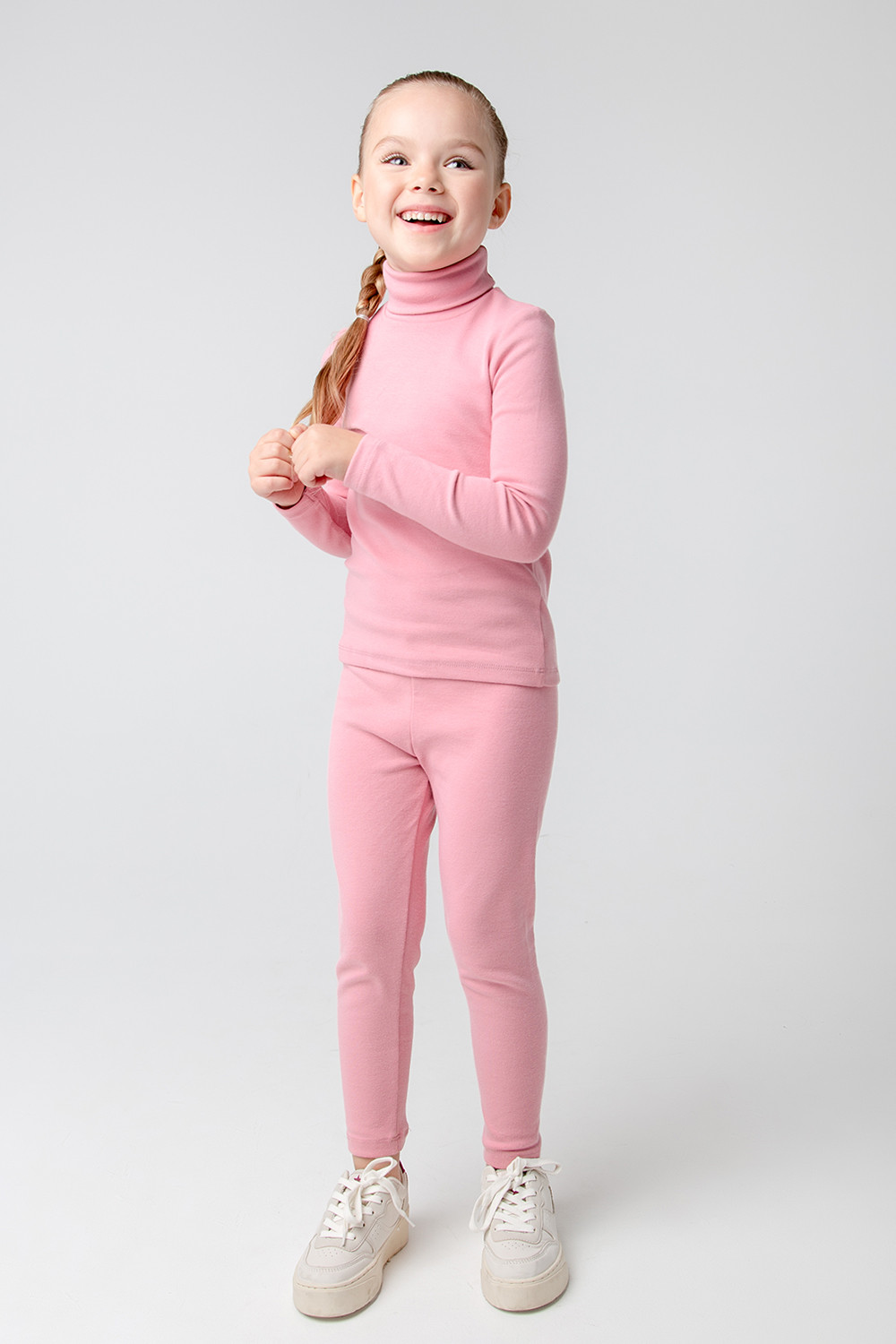 картинка Бриджи для девочки Crockid К 400427 розовый зефир от магазина детских товаров ALiSa