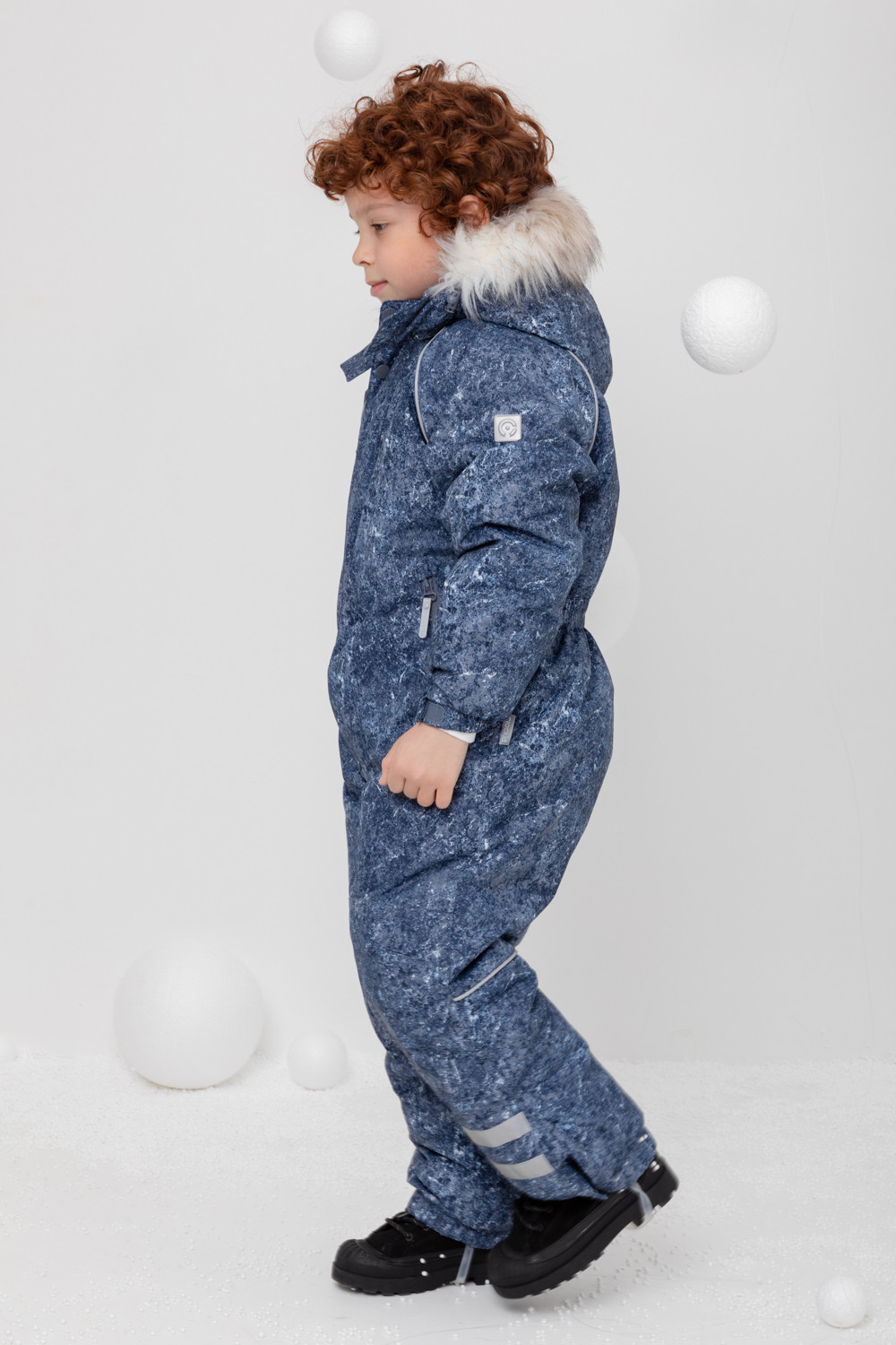картинка Комбинезон зимний для мальчика Crockid ВК 60098/н/2 ГР от магазина детских товаров ALiSa