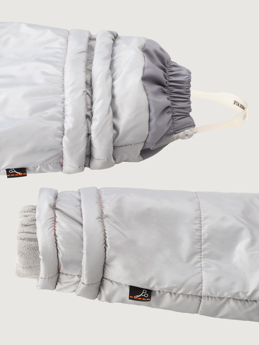 картинка Комбинезон утеплённый для девочки NIKASTYLE 8м1625 Лаванда серый от магазина детских товаров ALiSa