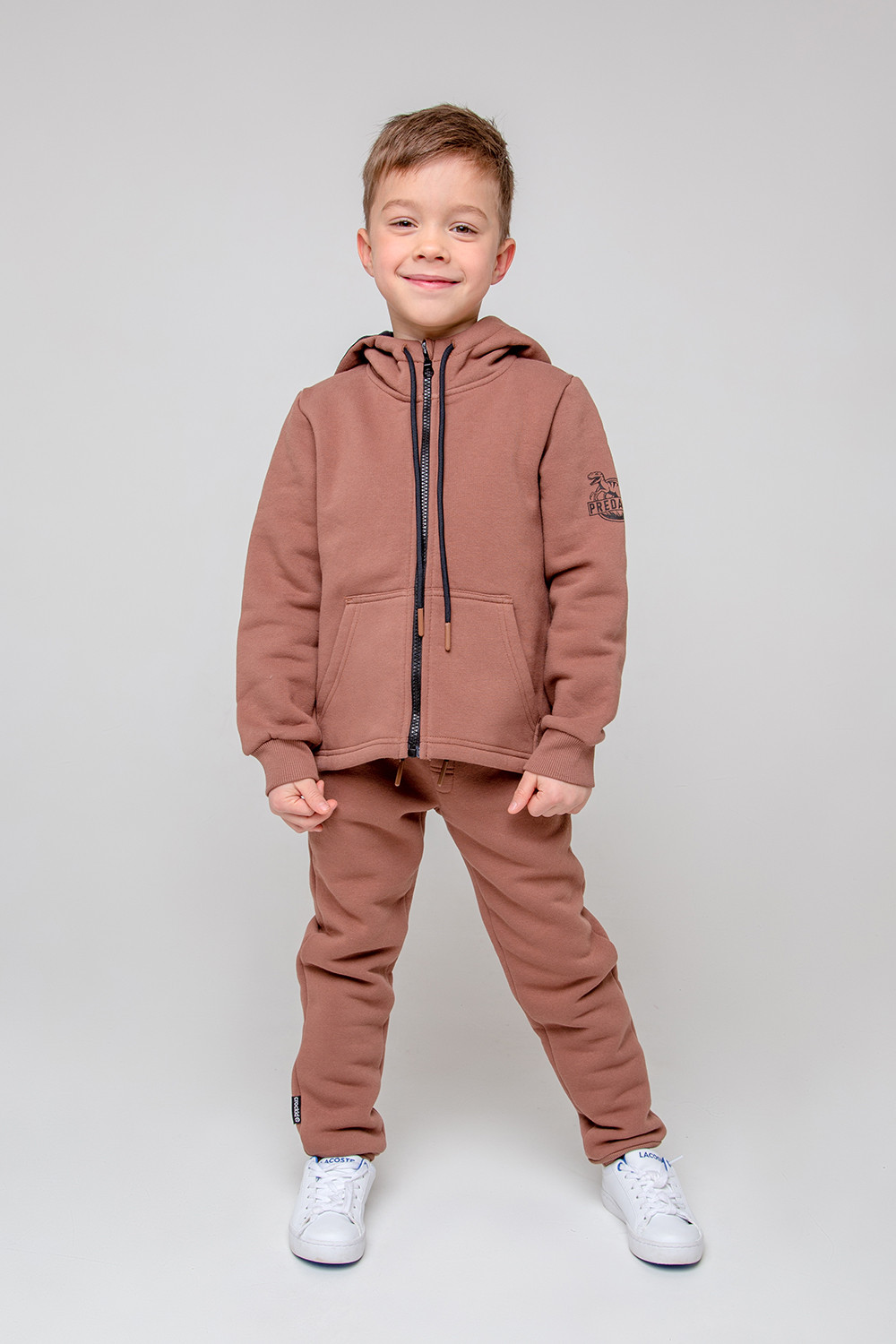 картинка Брюки для мальчика Crockid КР 400447 коричневый к344 от магазина детских товаров ALiSa