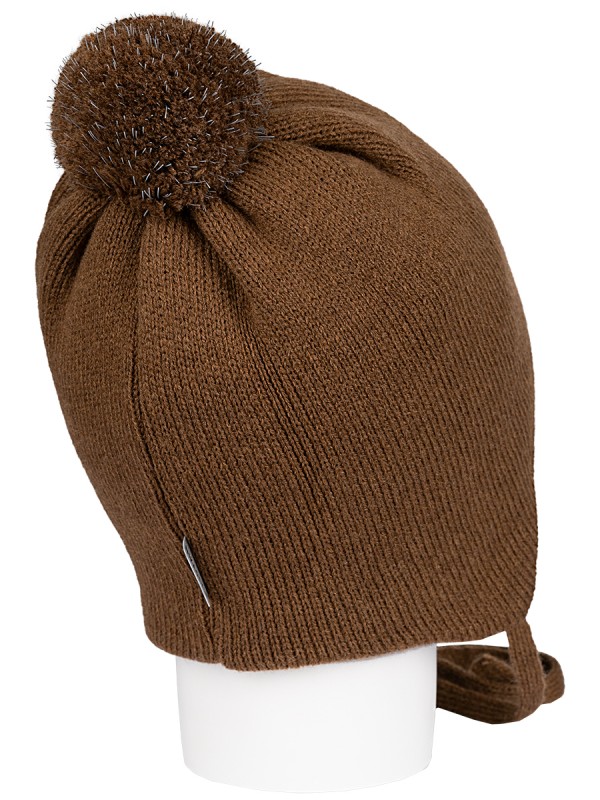 картинка Шапка утепленная для мальчика NIKASTYLE 11з15424 Орех от магазина детских товаров ALiSa