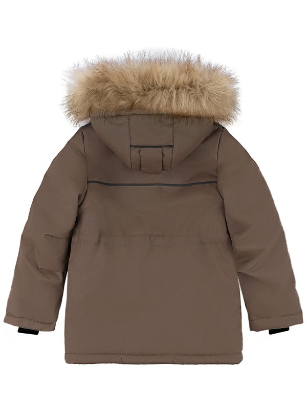картинка Куртка зимняя для мальчика NIKASTYLE 4з3324 Орех от магазина детских товаров ALiSa