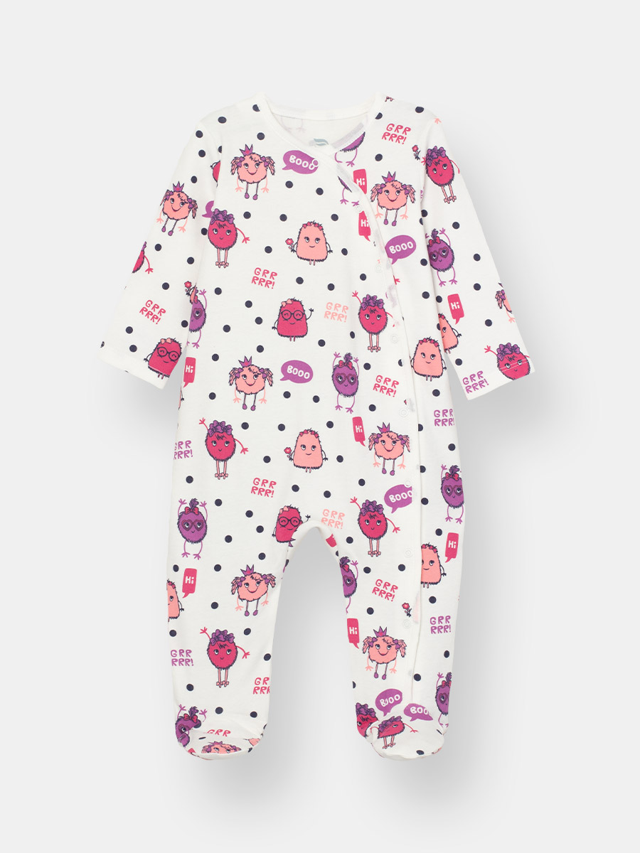 картинка Комбинезон для девочки CSNG 90080-21-302 Экрю от магазина детских товаров ALiSa