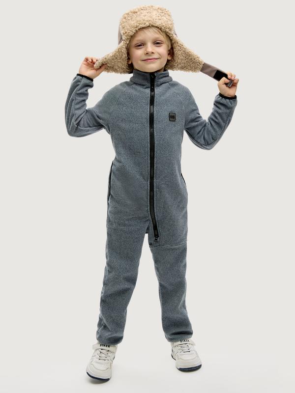 картинка Комбинезон флисовый NIKASTYLE 8т10824 Темно серый от магазина детских товаров ALiSa