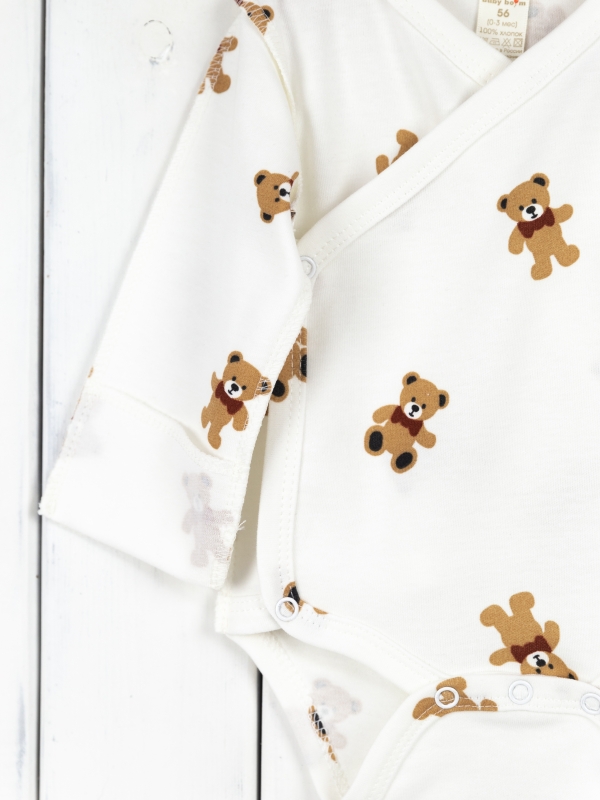 картинка Боди Baby Boom Б77/10004-И(Н) Мишки я722 от магазина детских товаров ALiSa