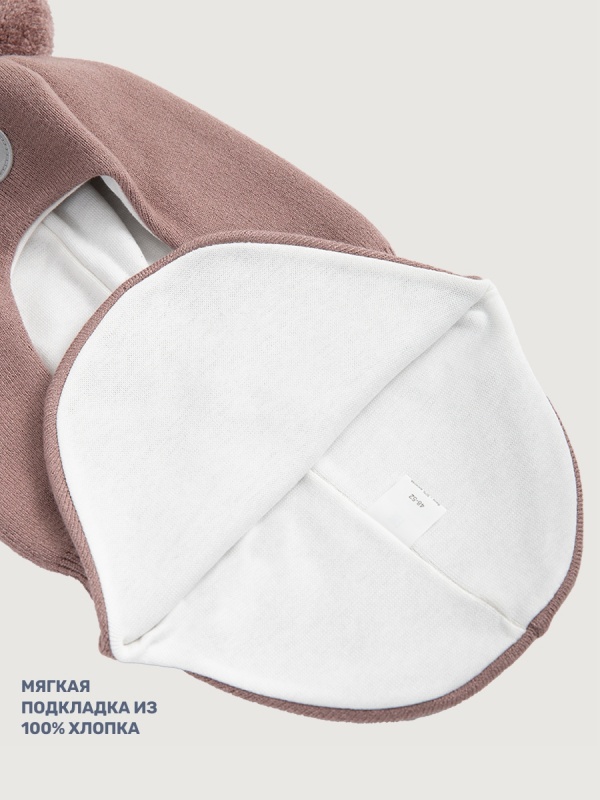 картинка Балаклава NIKASTYLE 10м10025 Какао от магазина детских товаров ALiSa