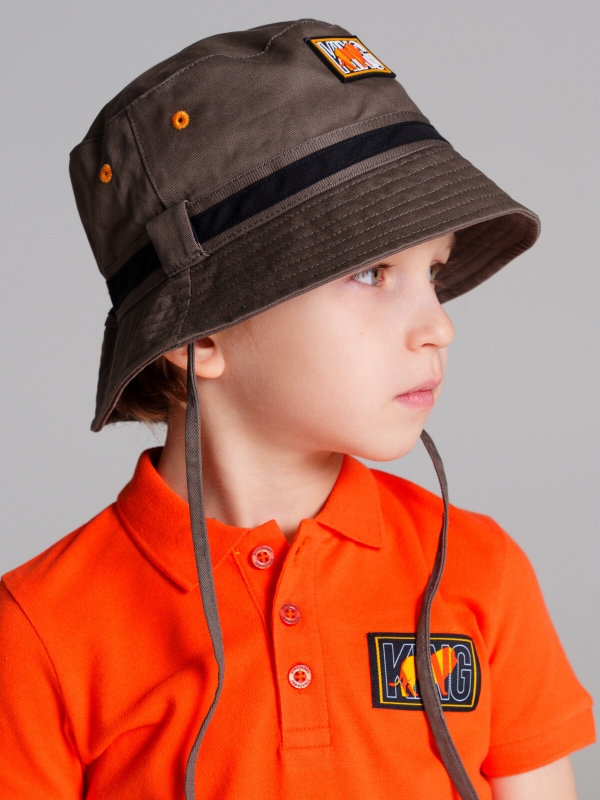 картинка Панама текстильная для мальчика PL 12412226 Хаки от магазина детских товаров ALiSa