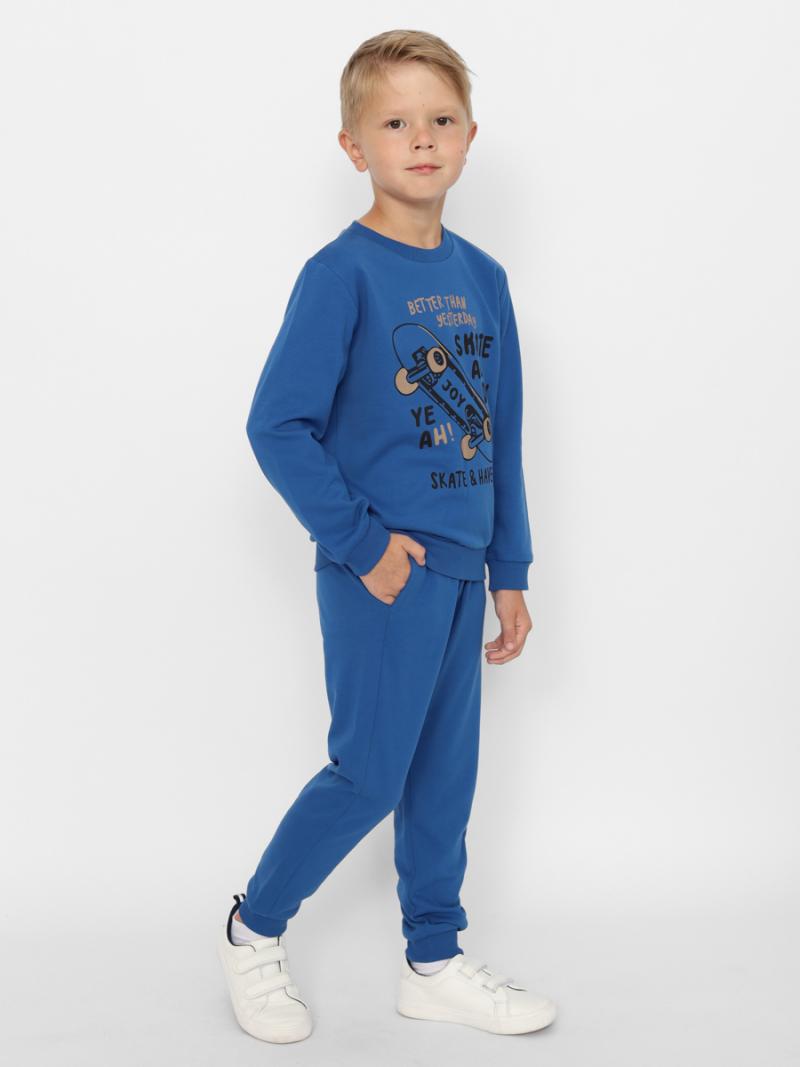 картинка Комплект для мальчика Cherubino CWKB 90222-42-384 Синий от магазина детских товаров ALiSa