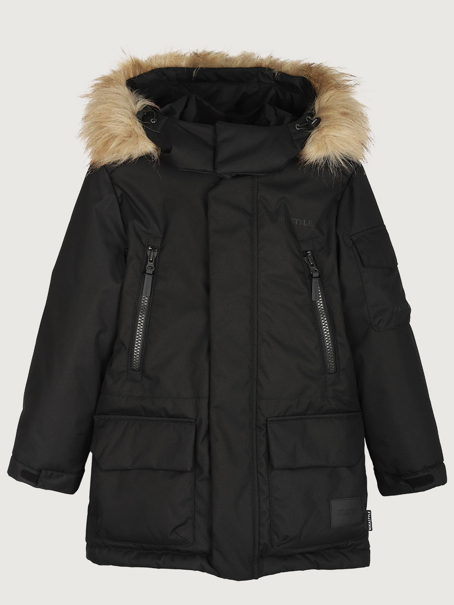 картинка Куртка для мальчика NIKASTYLE 4з7125 Черный от магазина детских товаров ALiSa