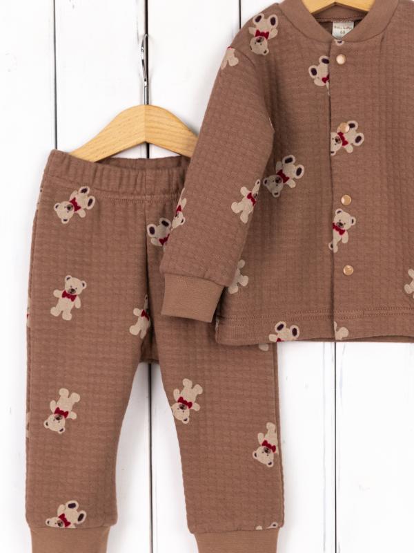 картинка Комплект детский Baby Boom КД489/7-К Мишки на кофе я726 от магазина детских товаров ALiSa