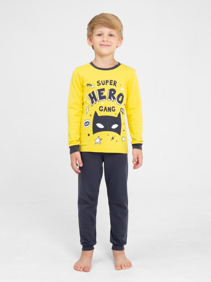 картинка Пижама для мальчика CWKB 50138-30 Желтый от магазина детских товаров ALiSa