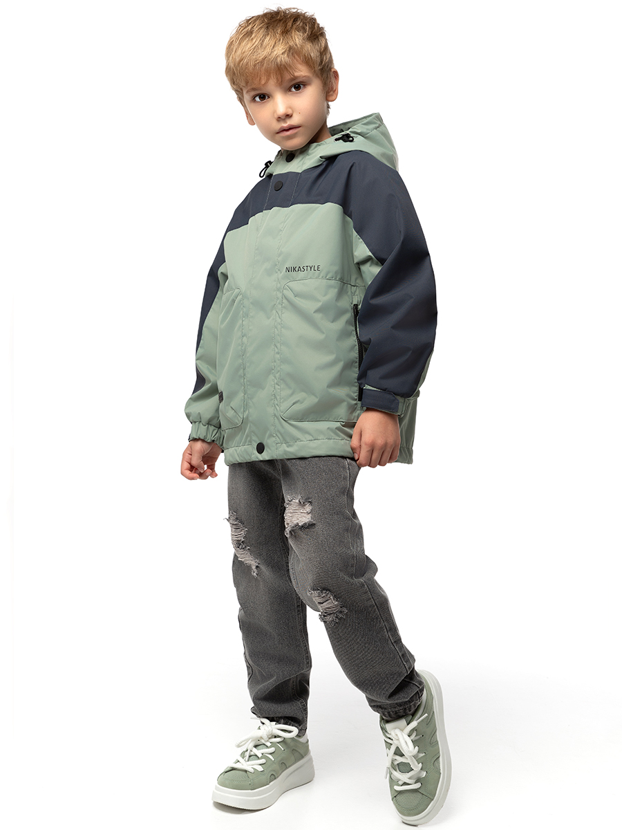 картинка Ветровка для мальчика NIKASTYLE 4л5125 Мох от магазина детских товаров ALiSa