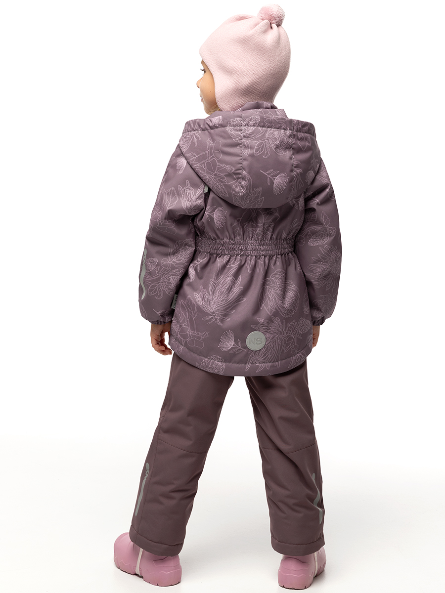 картинка Комплект утеплённый для девочки NIKASTYLE 7м2025 Какао шоколад от магазина детских товаров ALiSa