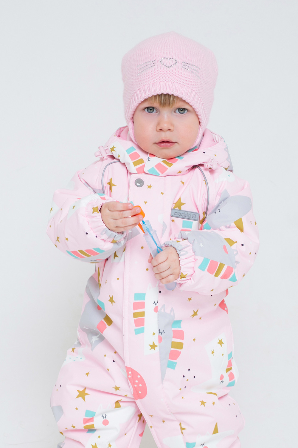 картинка Комбинезон зимний для девочки Crockid ВК 60032/н/11 УЗГ от магазина детских товаров ALiSa