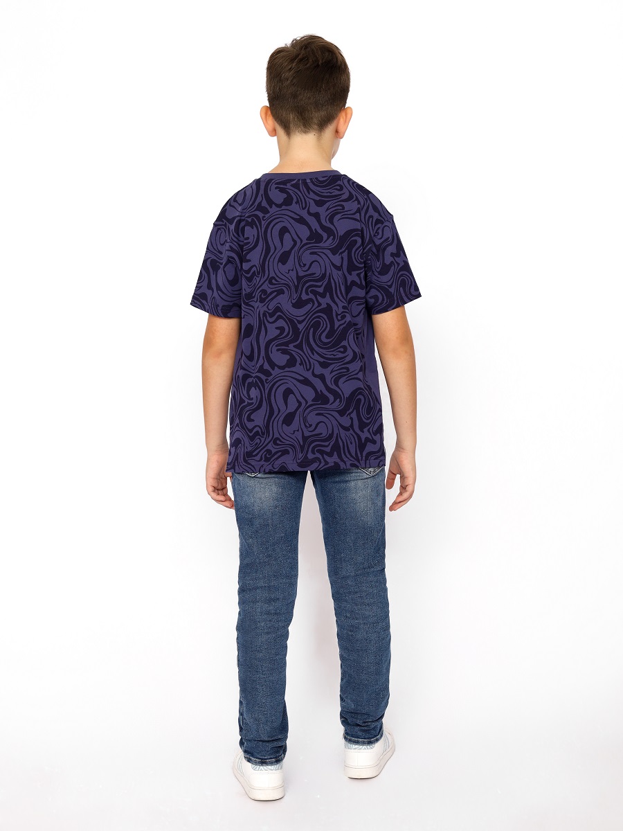 картинка Футболка для мальчика CWJB 63344-41-341 Темно-синий от магазина детских товаров ALiSa