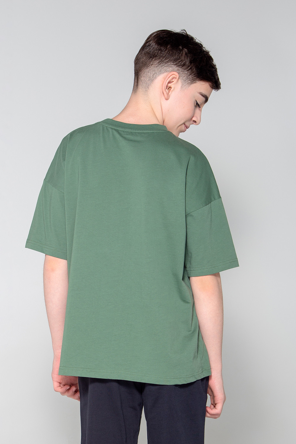 картинка Футболка для мальчика КБ 301922 лесной мох к80 от магазина детских товаров ALiSa