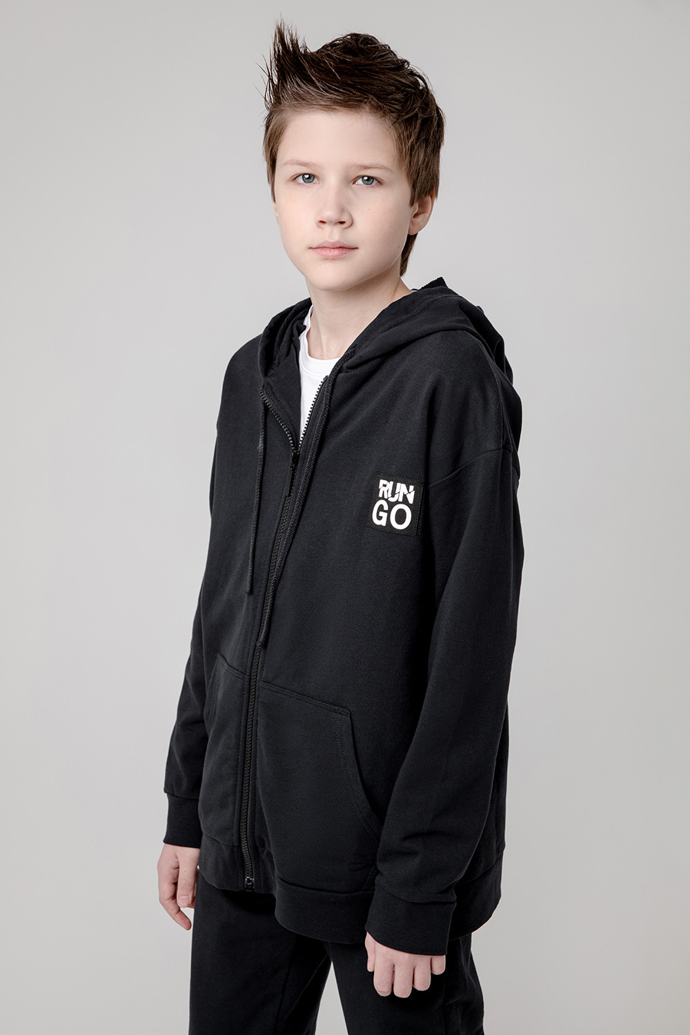 картинка Куртка для мальчика Crockid КБ 301841 черный от магазина детских товаров ALiSa