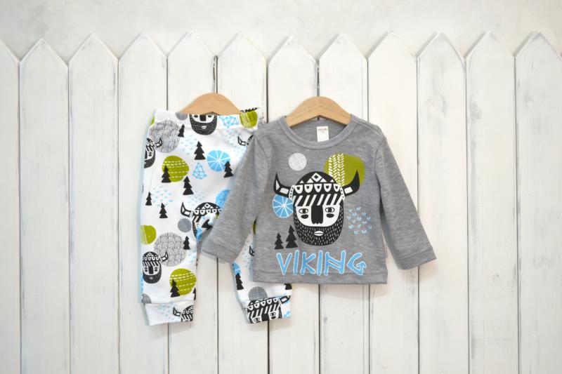 картинка Комплект для мальчика Baby Boom КД180/6-И Викинги от магазина детских товаров ALiSa