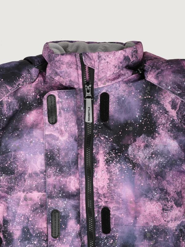 картинка Комбинезон для девочки NIKASTYLE 8з3425 Сухая роха Графит от магазина детских товаров ALiSa