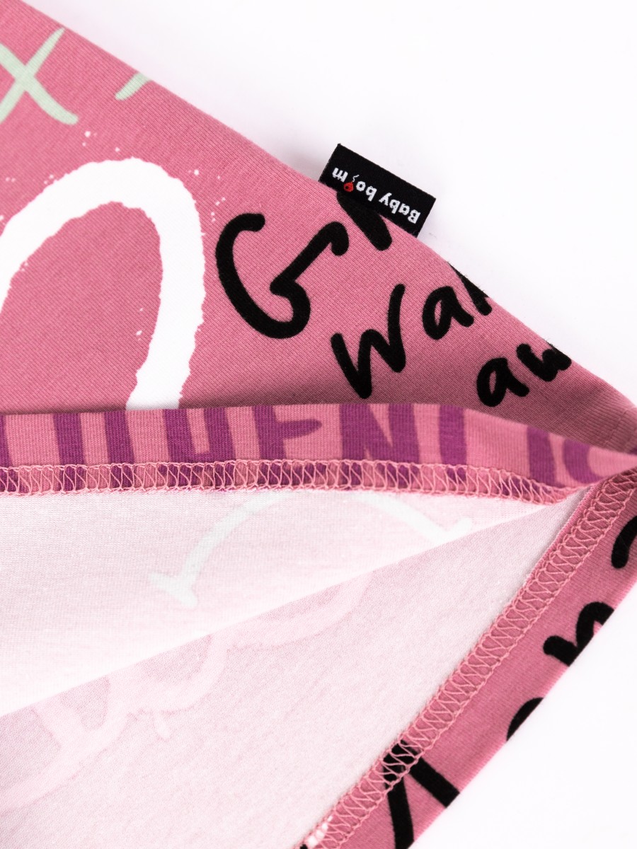 картинка Лонгслив для девочки Baby Boom Ф141/2-К Граффити Б117 от магазина детских товаров ALiSa