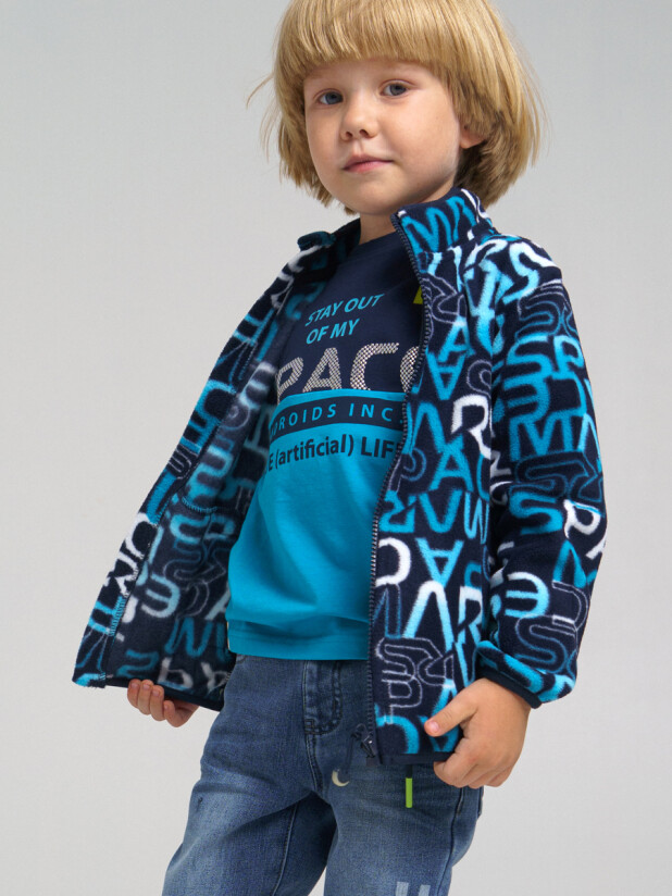 картинка Куртка флисовая для мальчика PL 32112010 от магазина детских товаров ALiSa
