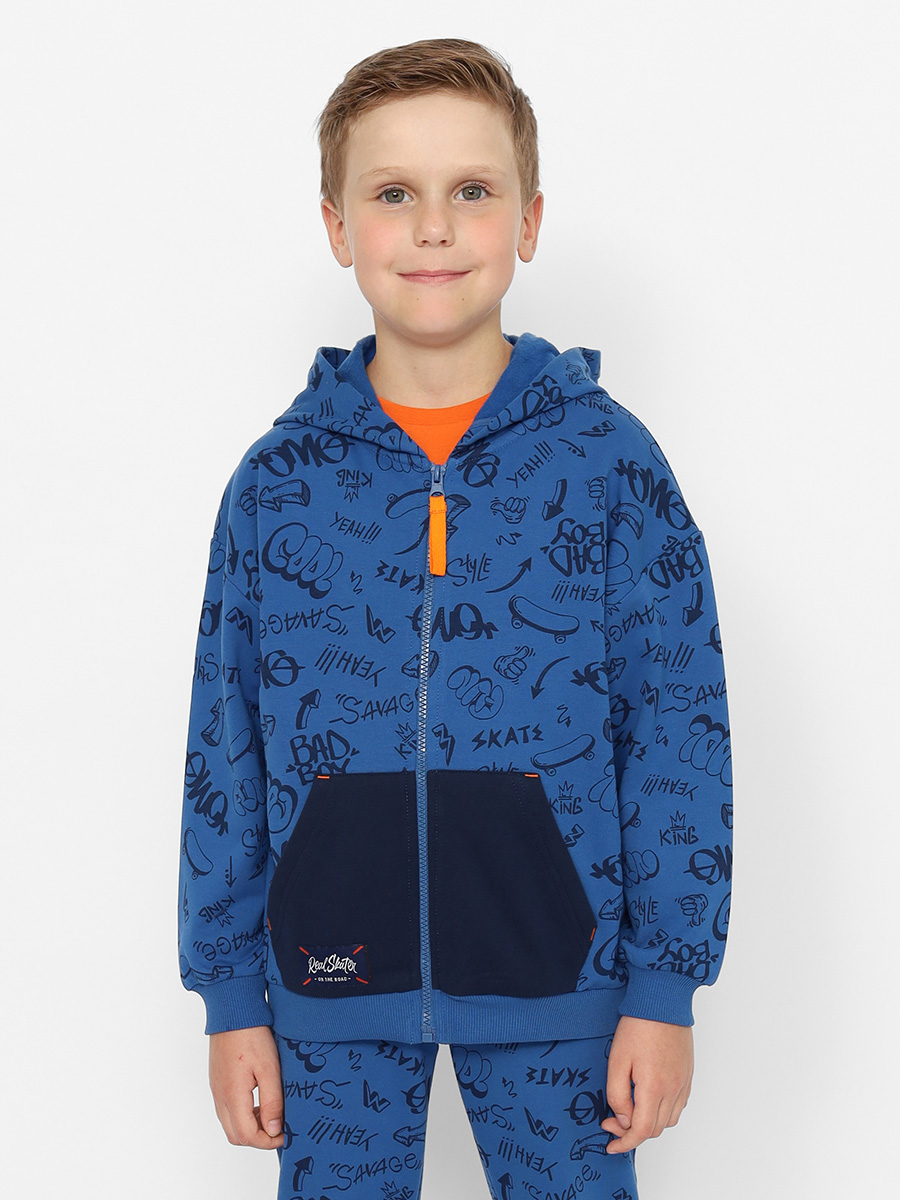 картинка Куртка для мальчика CWKB 63678-42-384 Синий от магазина детских товаров ALiSa