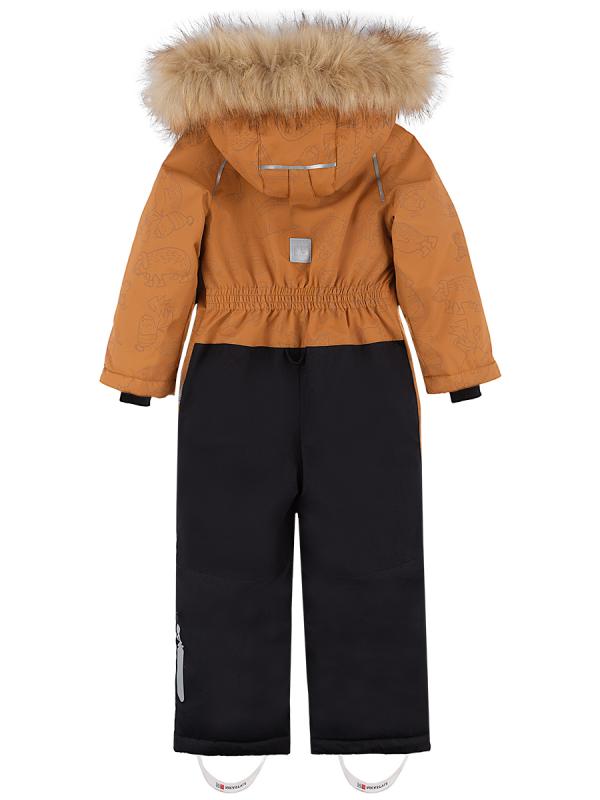 картинка Комбинезон зимний для мальчика NIKASTYLE 8з1924 Кэмел черный от магазина детских товаров ALiSa