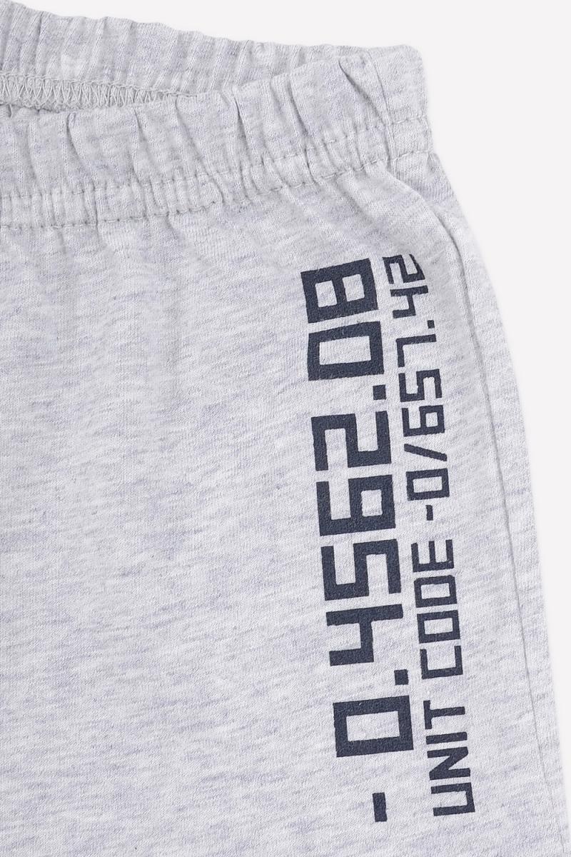 картинка Шорты для мальчика Crockid К 400430 серо-голубой меланж от магазина детских товаров ALiSa