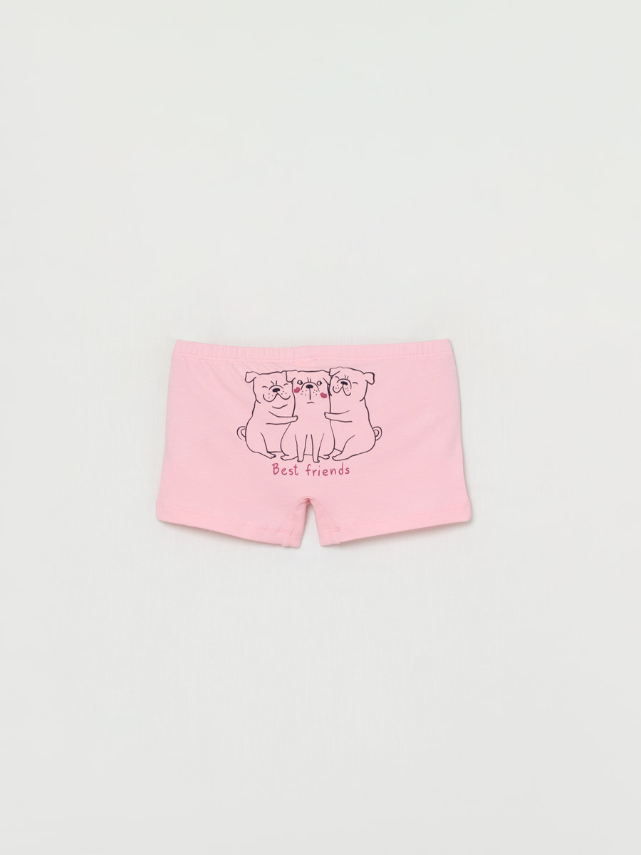 картинка Трусы-шорты для девочки Cherubino CWJG 10062-27 Розовый от магазина детских товаров ALiSa