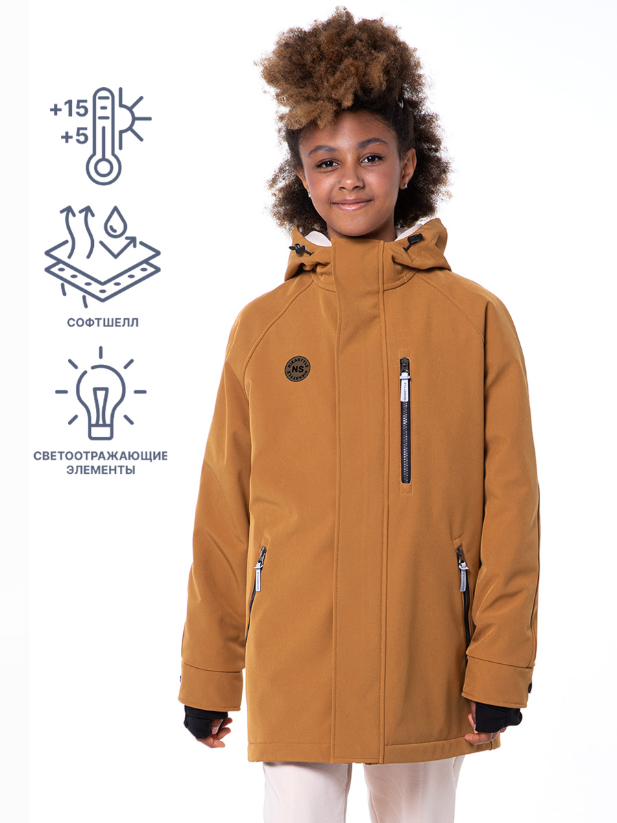 картинка Ветровка софтшелл NIKASTYLE 4л9324 кэмел от магазина детских товаров ALiSa