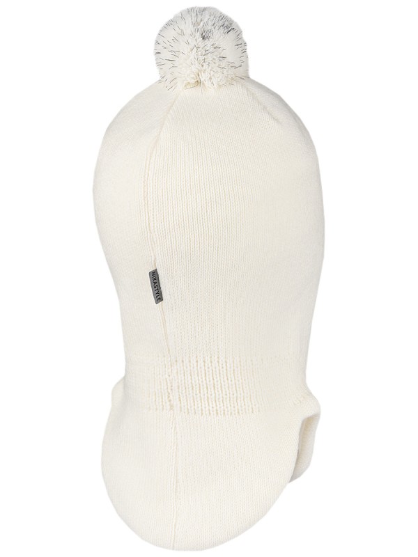 картинка Балаклава утепленная для девочки NIKASTYLE 10з15224 Молоко от магазина детских товаров ALiSa