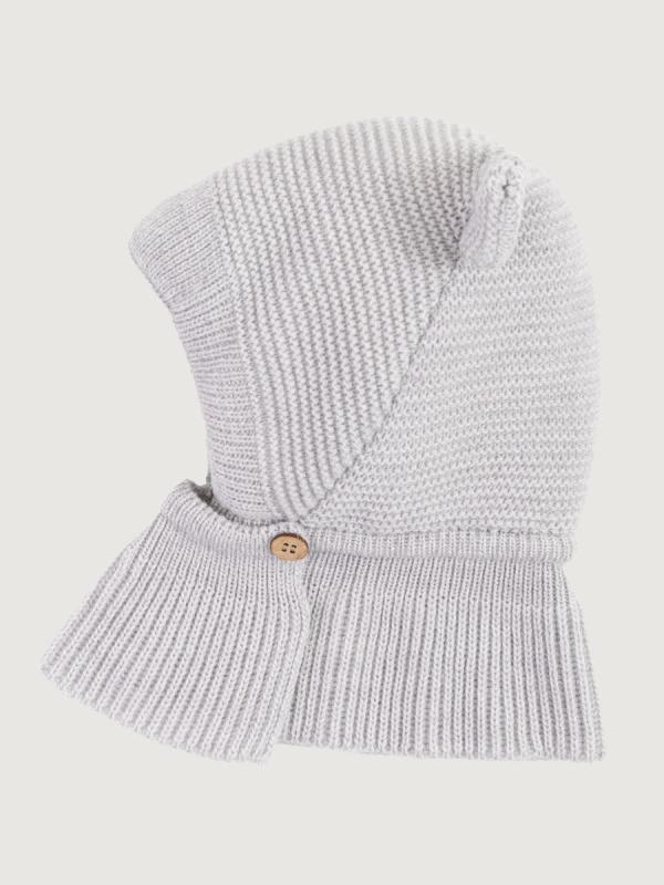 картинка Балаклава утепленная NIKASTYLE 10з15025 Светло-серый от магазина детских товаров ALiSa