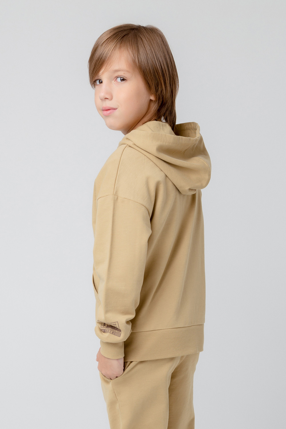 картинка Куртка для мальчика Crockid КР 301992 светлая бронза к368 от магазина детских товаров ALiSa