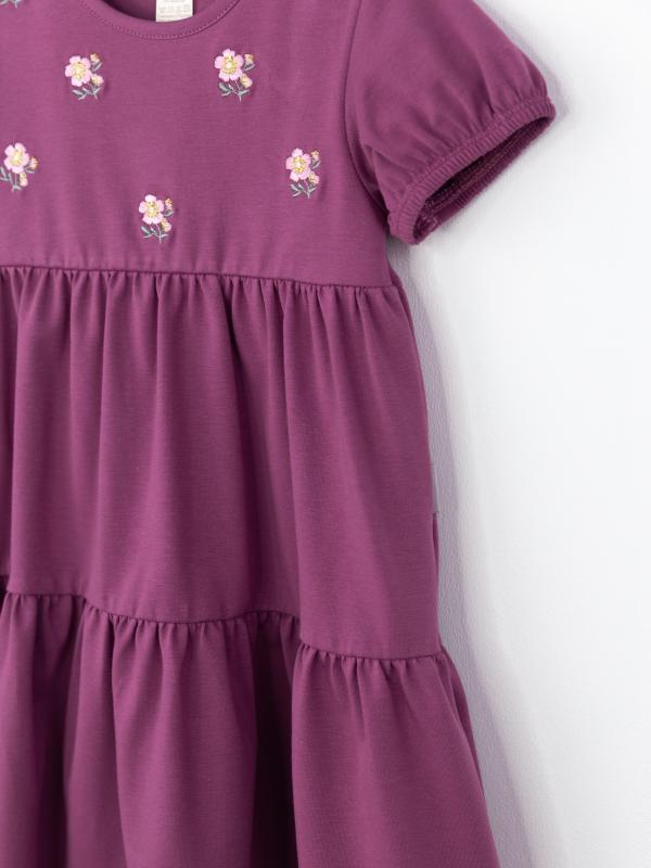 картинка Платье для девочки Baby Boom С266/3-К Виноград от магазина детских товаров ALiSa