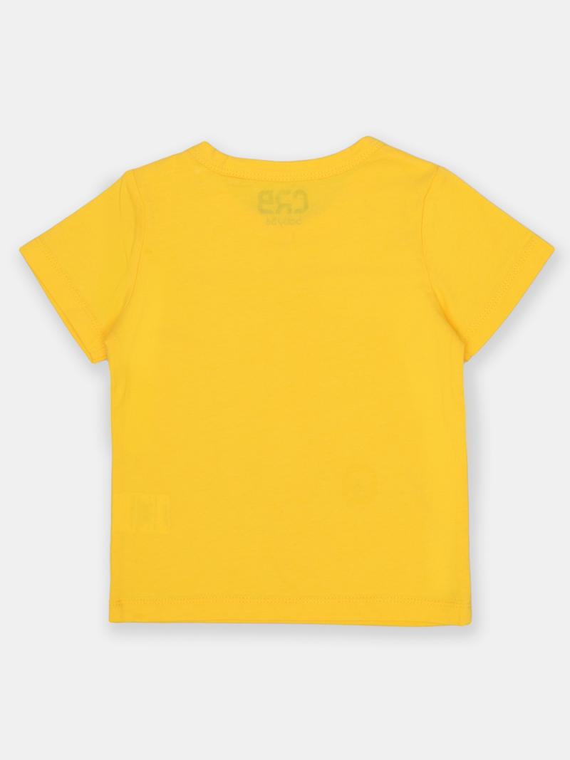 картинка Футболка для мальчика CRB CSBB 63745-30-392 Желтый от магазина детских товаров ALiSa