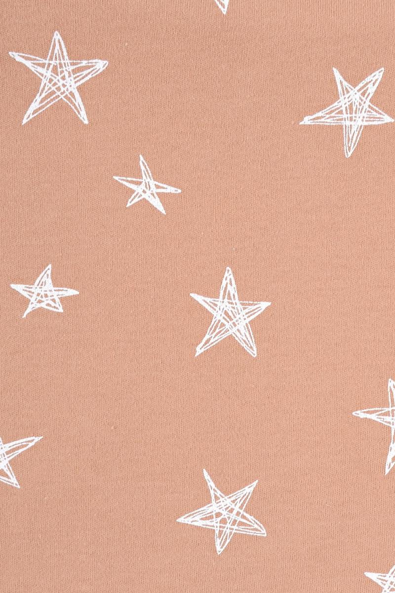 картинка Пеленка детская Crockid К 8512 маленькие звезды на светло-коричневом я119 от магазина детских товаров ALiSa