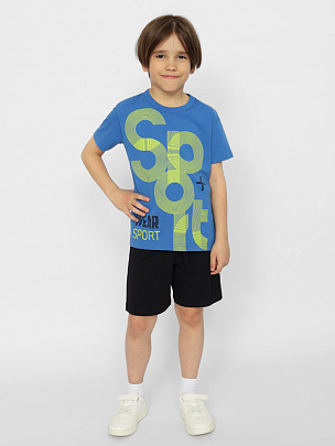 картинка Футболка для мальчика CWJB 63627-42 Синий от магазина детских товаров ALiSa