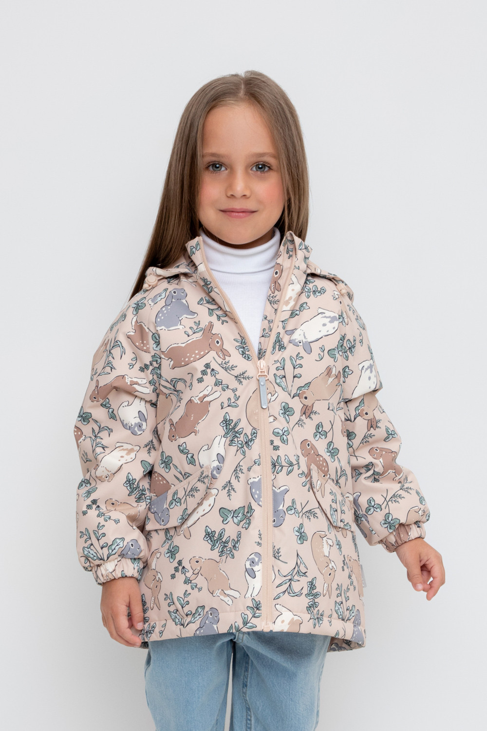 картинка Куртка утепленная для девочки Crockid ВК 32167/н/4 ГР от магазина детских товаров ALiSa